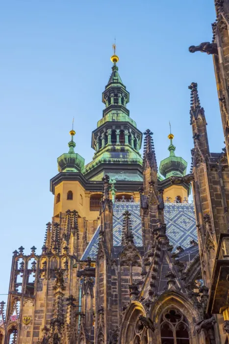 Framed Print : Czech Republic, Prague, Mala Strana, Prague Castle, St. Vitus Cathedral Framed Print : Czech Republic, Prague, Mala Strana, Prague Castle, St. Vitus Cathedral