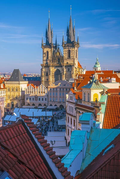 Czech Republic, Prague, Old Town, Stare Mesto, Old Town Square, Staromestske