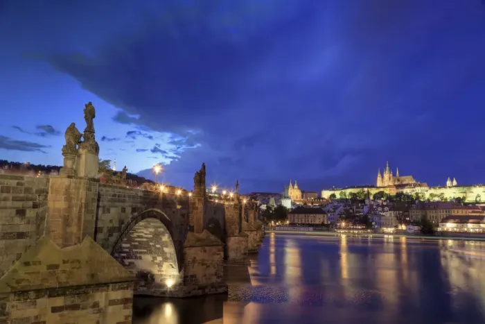 Framed Print : Czech Republic, Prague, Stare Mesto (Old Town), Charles Bridge, Hradcany Castle and St Framed Print : Czech Republic, Prague, Stare Mesto (Old Town), Charles Bridge, Hradcany Castle and St