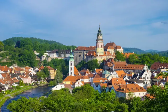 Framed Print : Czech Republic, South Bohemian Region, Cesky Krumlov Framed Print : Czech Republic, South Bohemian Region, Cesky Krumlov