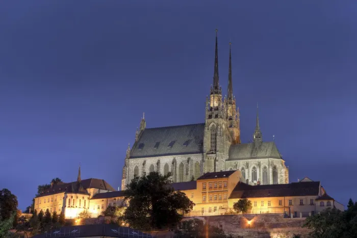 Framed Print : Czech Republic, South Moravia, Brno, Cathedral of St. Peter and St. Paul Framed Print : Czech Republic, South Moravia, Brno, Cathedral of St. Peter and St. Paul