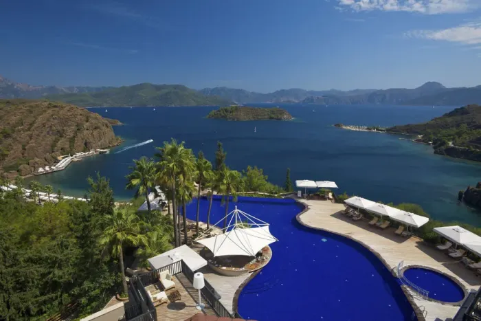 Framed Print : D-Hotel Maris near Marmaris, Aegean, Turquoise Coast, Turkey