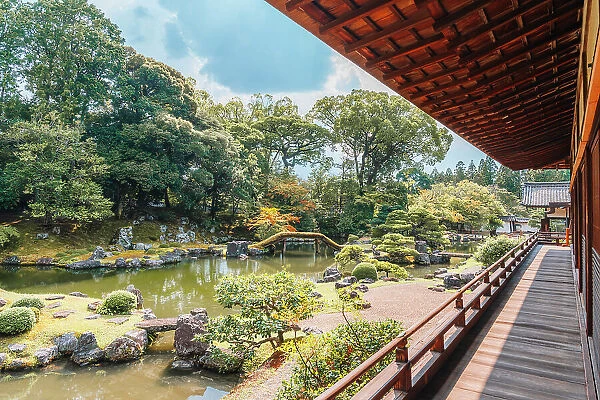 Daigo-ji, japanese zen garden, Kyoto, Japan