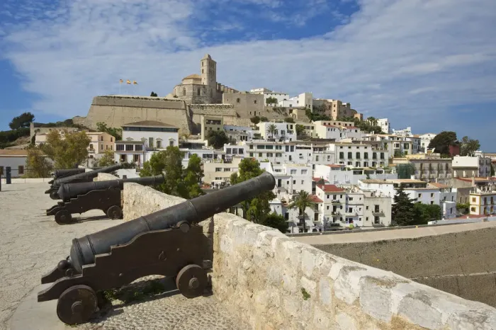 Framed Print : Dalt Vila, Eivissa, Ibiza Town, Balearic Islands, Spain Framed Print : Dalt Vila, Eivissa, Ibiza Town, Balearic Islands, Spain