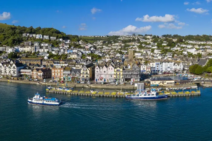 Framed Print : Dartmouth, Devon, England Framed Print : Dartmouth, Devon, England