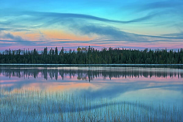 Dawn light on Klotz Lake Longlac, Ontario, Canada
