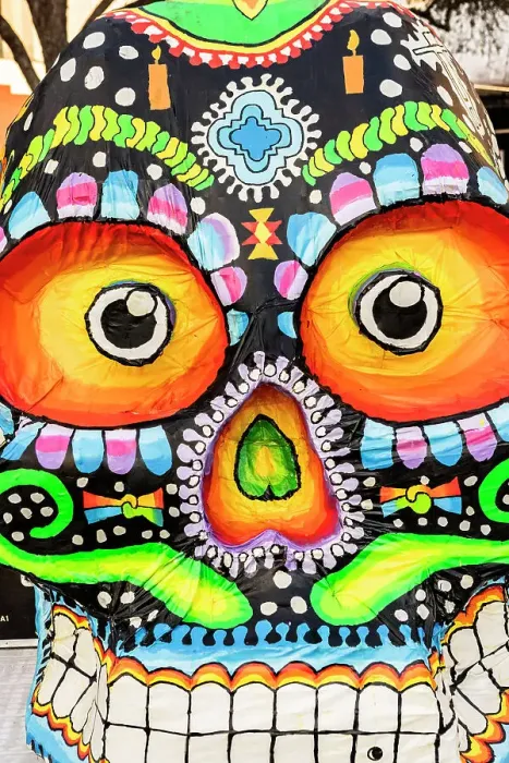 Framed Print : Day of the Dead Festival, San Antonio, Texas, USA