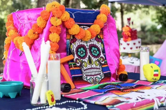 Framed Print : Day of the Dead Festival, San Antonio, Texas, USA