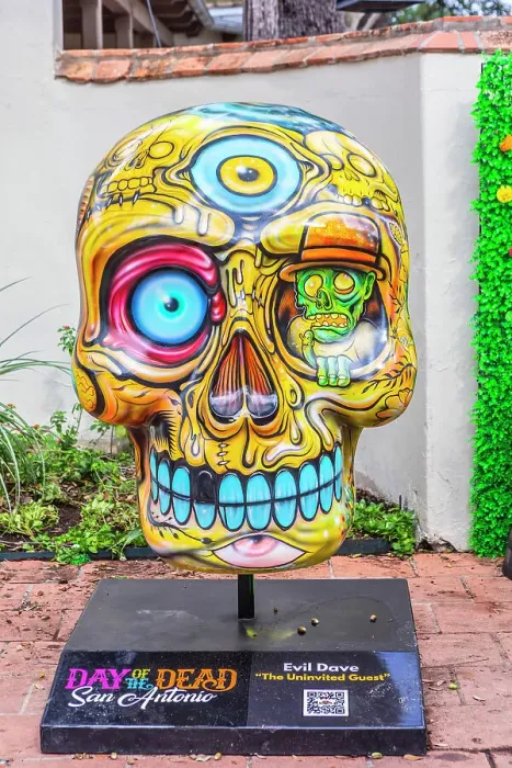 Framed Print : Day of the Dead Festival, San Antonio, Texas, USA