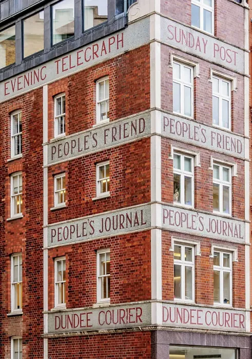 Framed Print : DC Thomson Newspaper Publisher's Building, Fleet Street, London, England, United Kingdom Framed Print : DC Thomson Newspaper Publisher's Building, Fleet Street, London, England, United Kingdom