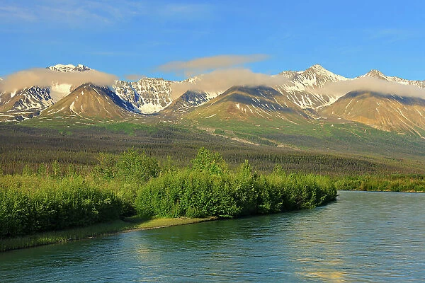 Deasadeash River near Haines Junction Yukon, Canada