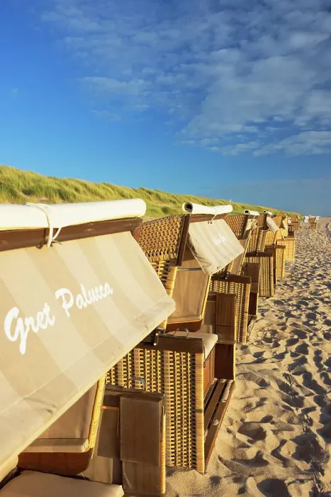 Framed Print : Deckchairs on Rantum beach, Sylt, Schleswig Holstein, Germany Framed Print : Deckchairs on Rantum beach, Sylt, Schleswig Holstein, Germany