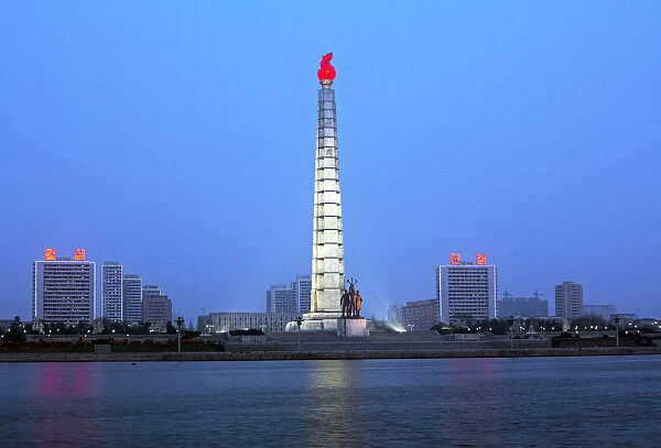 Democratic Peopless Republic of Korea (DPRK), North Korea, Juche Tower