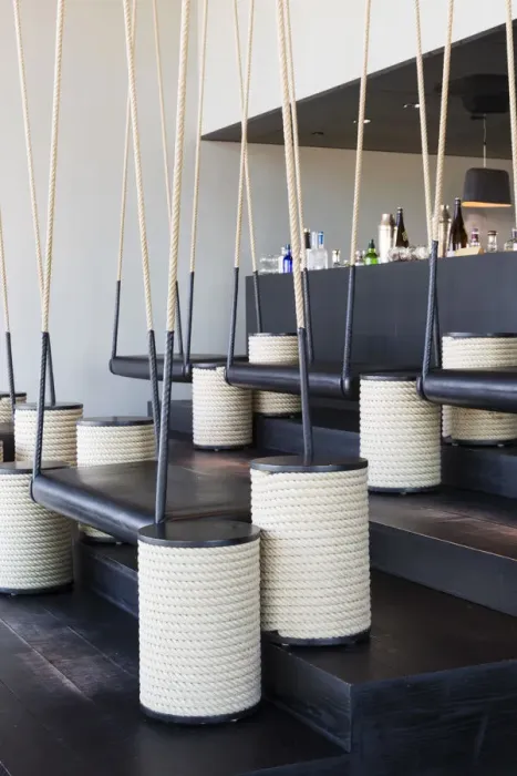 Framed Print : Denmark, Hillerod, Copenhagen. Sticks n Sushi Restaurant in the Tivoli Hotel