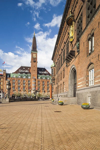 Denmark, Zealand, Copenhagen, Copenhagen town hall