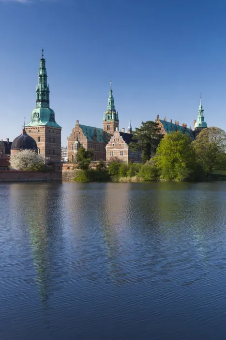 Framed Print : Denmark, Zealand, Hillerod, Frederiksborg Castle, exterior Framed Print : Denmark, Zealand, Hillerod, Frederiksborg Castle, exterior