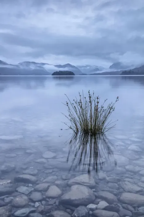 Framed Print : Derwent Water, Keswick, Lake District National Park, Cumbria, England, UK