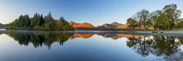 Derwent Water Reflections, Lake District National Park, Cumbria, England