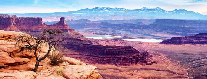 Framed Print : Desert Landscape, Dead Horse Point Park, Utah, USA Framed Print : Desert Landscape, Dead Horse Point Park, Utah, USA