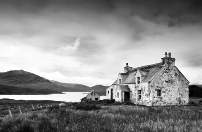 Framed Print : Deserted farm near Arivruach, Isle of Lewis, Hebrides, Scotland, UK Framed Print : Deserted farm near Arivruach, Isle of Lewis, Hebrides, Scotland, UK
