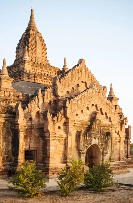 Framed Print : Deserted Temple at dusk, Bagan, Mandalay Region, Myanmar Framed Print : Deserted Temple at dusk, Bagan, Mandalay Region, Myanmar