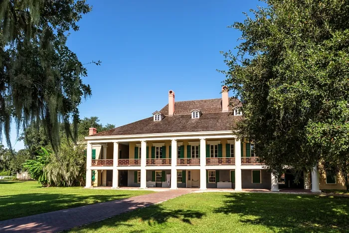 Framed Print : Destrehan Plantation, Louisiana, USA, North America