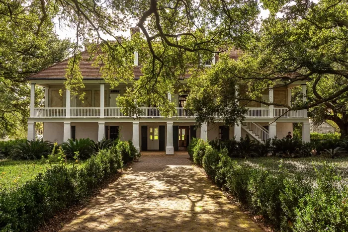 Framed Print : Destrehan Plantation, Louisiana, USA, North America
