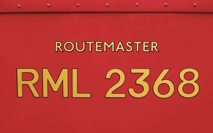 Framed Print : Details of the iconic Routemaster, Finsbury Park, London, UK