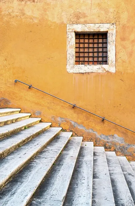 Framed Print : The details of a staircase of the Protomoteca Hall of Campidoglio, Rome, Italy Framed Print : The details of a staircase of the Protomoteca Hall of Campidoglio, Rome, Italy