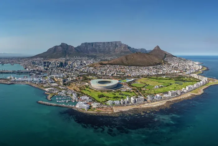 Framed Print : DHL Stadium & Green Point, Cape Town, Western Cape, South Africa Framed Print : DHL Stadium & Green Point, Cape Town, Western Cape, South Africa
