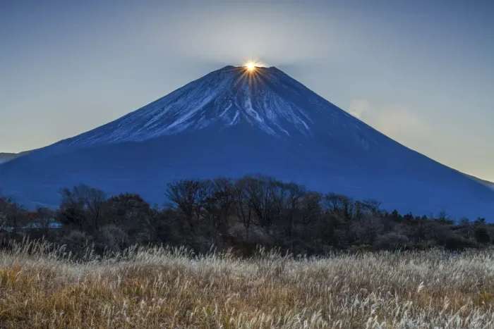 Framed Print : Diamond Mt. Fuji, Fujinomiya, Shizouka, Honshu, Japan
