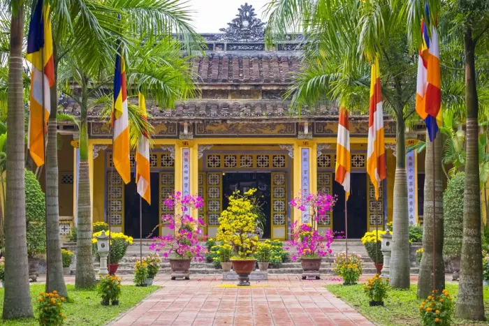 Framed Print : Dieu De Pagoda (Chua Dieu De) Buddhist temple in Hue, Thua Thien-Hue Province, Vietnam Framed Print : Dieu De Pagoda (Chua Dieu De) Buddhist temple in Hue, Thua Thien-Hue Province, Vietnam