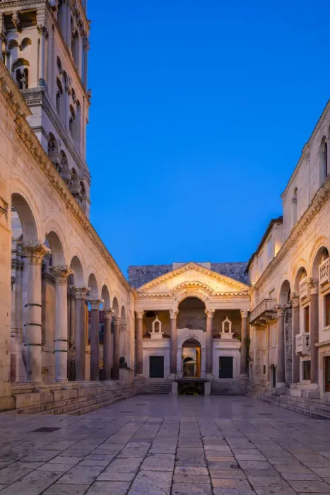 Framed Print : Diocletians Palace, Split, Dalmatian Coast, Croatia, Europe Framed Print : Diocletians Palace, Split, Dalmatian Coast, Croatia, Europe