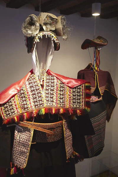 Displays in Museo Textil Indigena (Indigenous Textile Museum), Sucre (UNESCO World