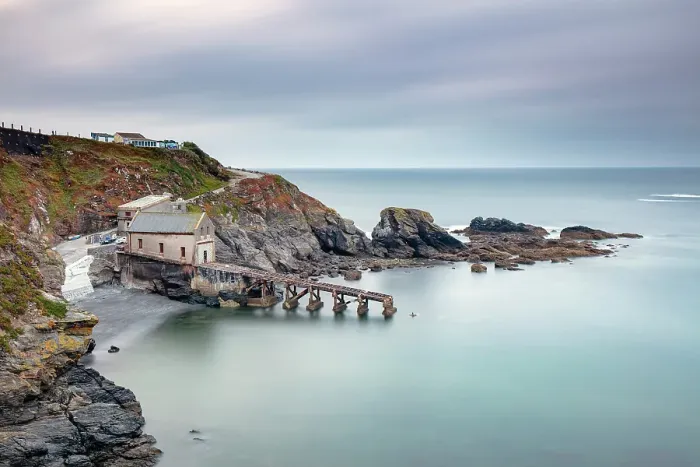 Framed Print : Disused lifeboat station, Lizard point, Lizard Peninsula, Cornwall, England Framed Print : Disused lifeboat station, Lizard point, Lizard Peninsula, Cornwall, England
