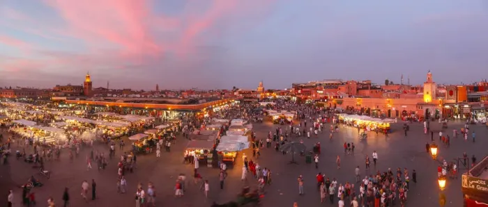 Framed Print : Djemaa el Fna, Marrakech, Morocco Framed Print : Djemaa el Fna, Marrakech, Morocco