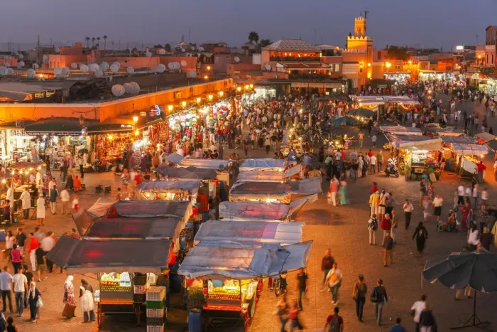 Framed Print : Djemaa el Fna, Marrakech, Morocco Framed Print : Djemaa el Fna, Marrakech, Morocco