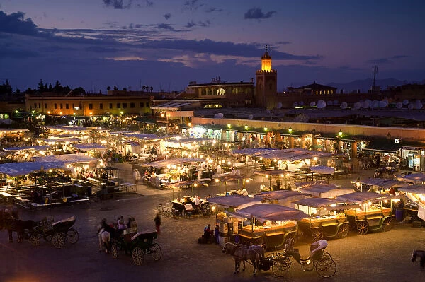 Djemaa el-Fna, Marrakesh, Morocco