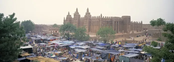 Framed Print : Djenne Mosque