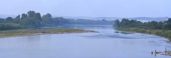 Dniester river in Halych