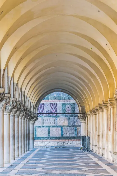 Framed Print : Doges palace arcade, St Marks square, Venice, Veneto, Italy Framed Print : Doges palace arcade, St Marks square, Venice, Veneto, Italy