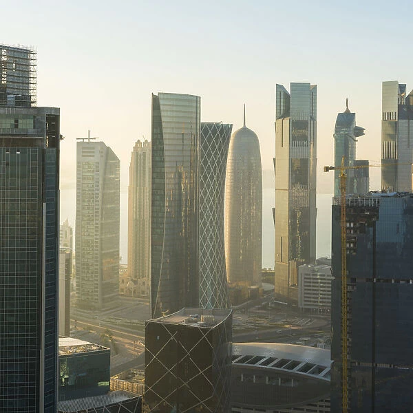 Doha skyline, Doha, Qatar