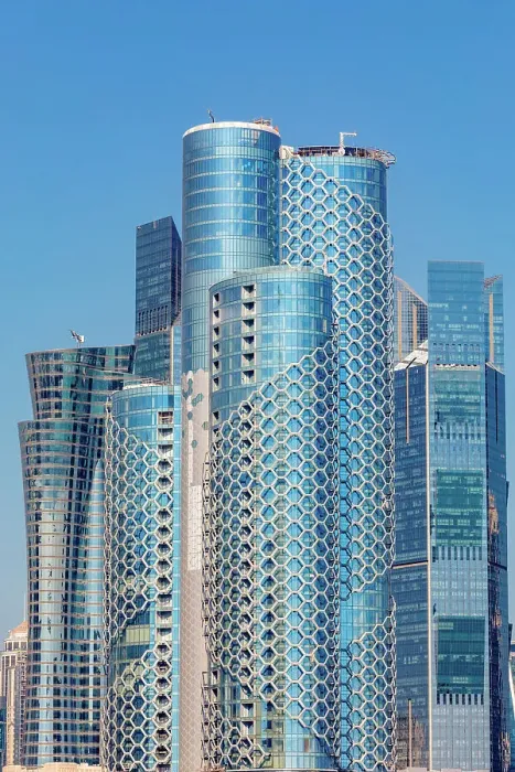 Framed Print : Doha Skyline, Doha, Qatar, West Asia