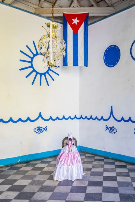 Framed Print : A doll in the entrance of a building in Trinidad, Sancti Spiritus, Cuba Framed Print : A doll in the entrance of a building in Trinidad, Sancti Spiritus, Cuba