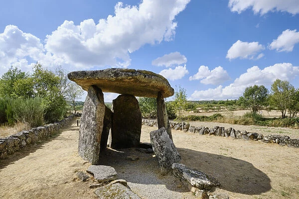 Dolmen of Pera do Moco, dating back to the 4th millennium B. C Guarda, Beira Alta
