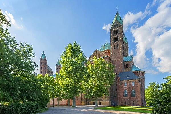 Dom cathedral, UNESCO World Heritage Site, Speyer, Rheinland-Pfalz, Germany