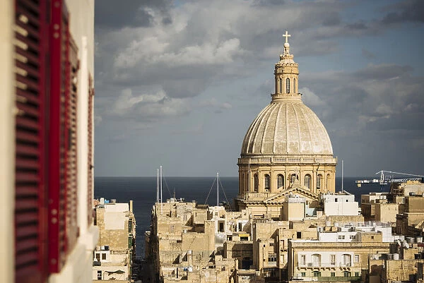 Dome of Basilica of Our Lady of Mount Carmel, Valletta, Malta