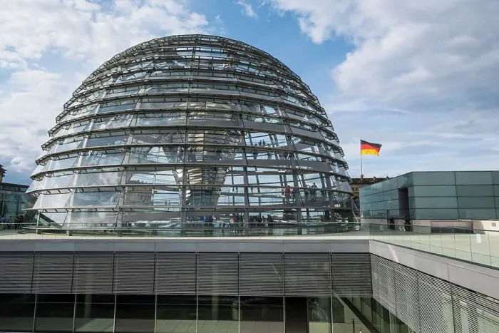 Framed Print : Dome of the Reichstag (Parliament building) designed by Norman Forster architects, Berlin, Germany Framed Print : Dome of the Reichstag (Parliament building) designed by Norman Forster architects, Berlin, Germany