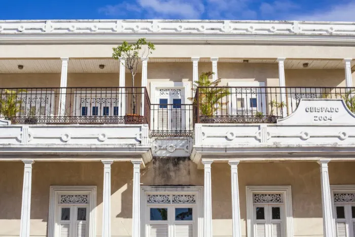 Framed Print : Dominican Republic, House in Puerto Plata Framed Print : Dominican Republic, House in Puerto Plata