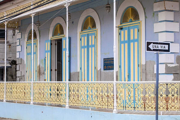 Dominican Republic, Puerto Plata, Old Victorian building